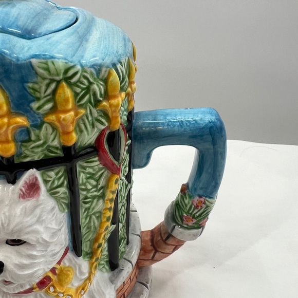 Annie Rowe The Leonardo Collection "Good Home Wanted" Tea Pot - Picture 3 of 12